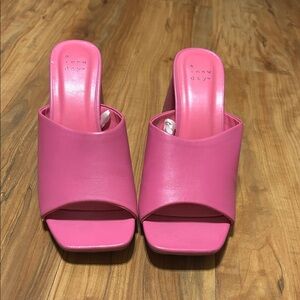 Pink Women's Slide Sandals